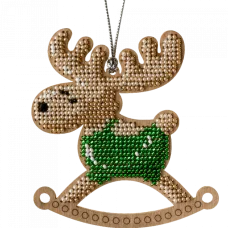 FLK-222 Набор для вышивания бисером по дереву Волшебная Страна