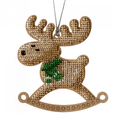 FLK-223 Набор для вышивания бисером по дереву Волшебная Страна