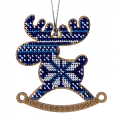 FLK-224 Набор для вышивания бисером по дереву Волшебная Страна