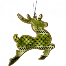 FLK-226 Набор для вышивания бисером по дереву Волшебная Страна