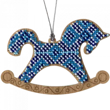 FLK-228 Набор для вышивания бисером по дереву Волшебная Страна