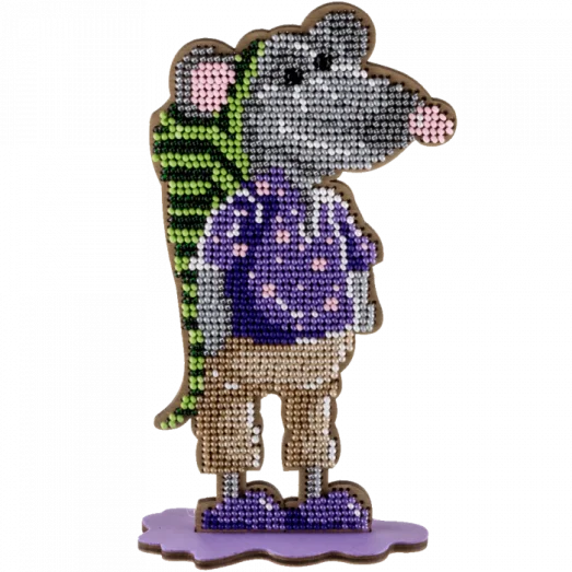 FLK-231 Набор для вышивания бисером по дереву Волшебная Страна