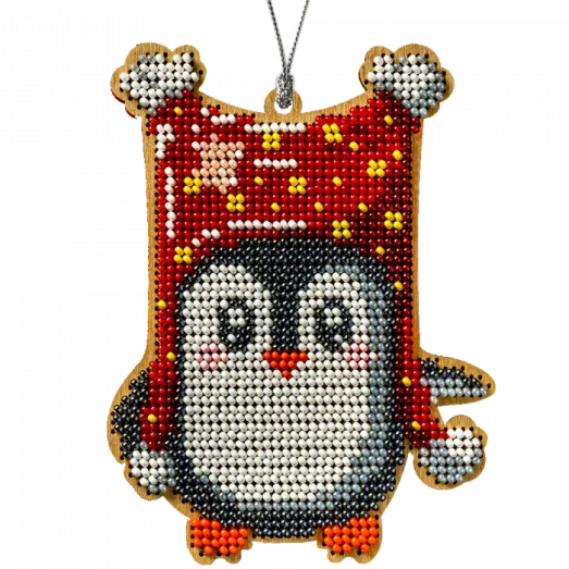 FLK-234 Набор для вышивания бисером по дереву Волшебная Страна