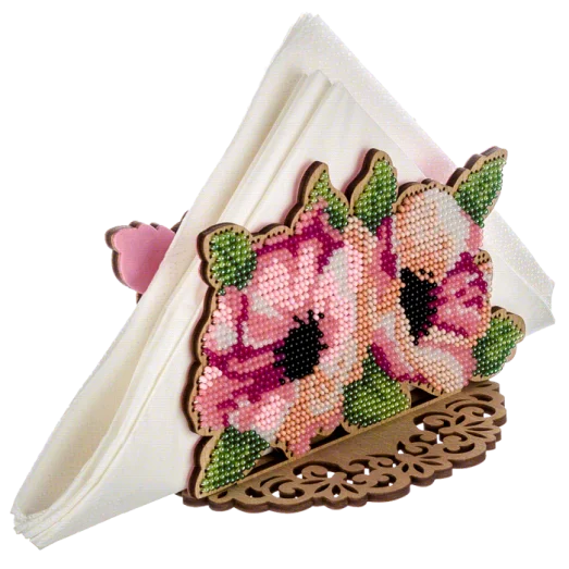 FLK-247 Набор для вышивания бисером по дереву Волшебная Страна