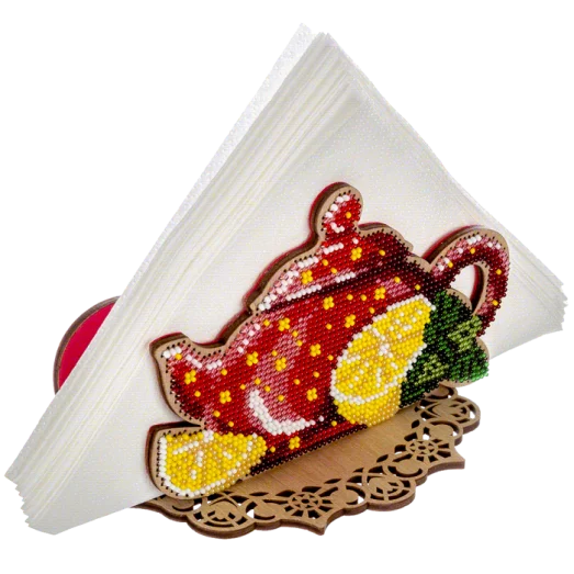 FLK-249 Набор для вышивания бисером по дереву Волшебная Страна