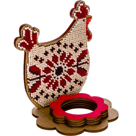 FLK-266 Набор для вышивания бисером по дереву Волшебная Страна