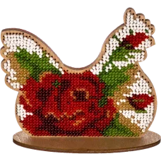 FLK-276 Набор для вышивания бисером по дереву Волшебная Страна