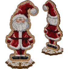 FLK-297 Набор для вышивания бисером по дереву Волшебная Страна