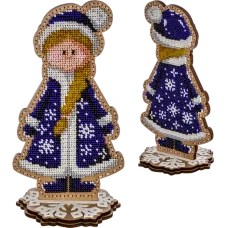 FLK-298 Набор для вышивания бисером по дереву Волшебная Страна