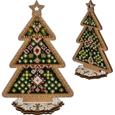 FLK-301 Набор для вышивания бисером по дереву Волшебная Страна