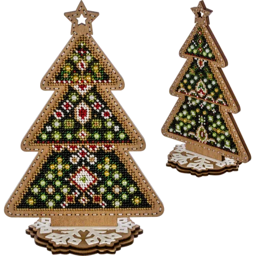 FLK-301 Набор для вышивания бисером по дереву Волшебная Страна