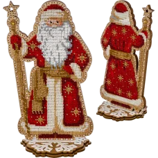 FLK-302 Набор для вышивания бисером по дереву Волшебная Страна