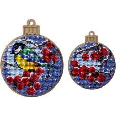 FLK-304 Набор для вышивания бисером по дереву (2 штуки)  Волшебная Страна