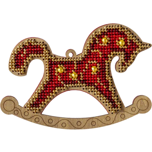 FLK-316 Набор для вышивания бисером по дереву. Волшебная Страна