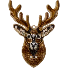 FLK-319 Набор для вышивания бисером по дереву. Волшебная Страна