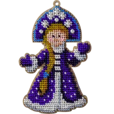 FLK-322 Набор для вышивания бисером по дереву. Волшебная Страна