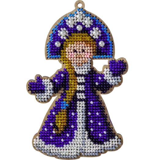 FLK-322 Набор для вышивания бисером по дереву. Волшебная Страна