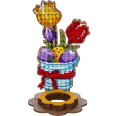 FLK-329 Набор для вышивания бисером по дереву. Волшебная Страна