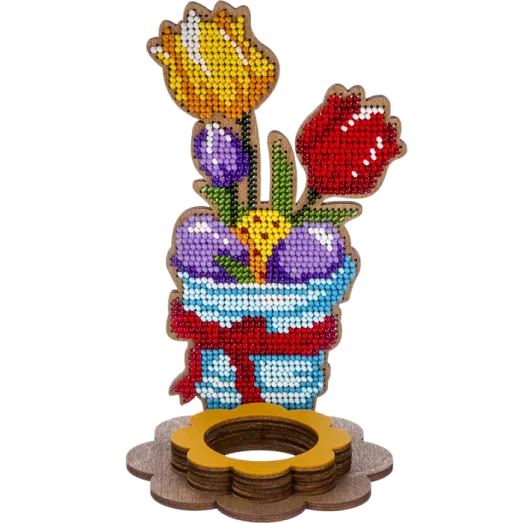 FLK-329 Набор для вышивания бисером по дереву. Волшебная Страна