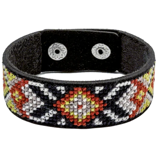 FLHL-026 Набор для вышивания нитками на искусственной коже. Волшебная Страна