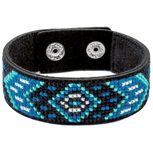 FLHL-029 Набор для вышивания нитками на искусственной коже. Волшебная Страна