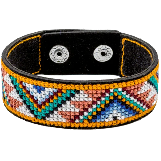 FLHL-031 Набор для вышивания нитками на искусственной коже. Волшебная Страна