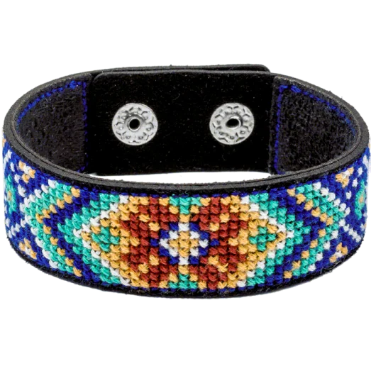 FLHL-032 Набор для вышивания нитками на искусственной коже. Волшебная Страна