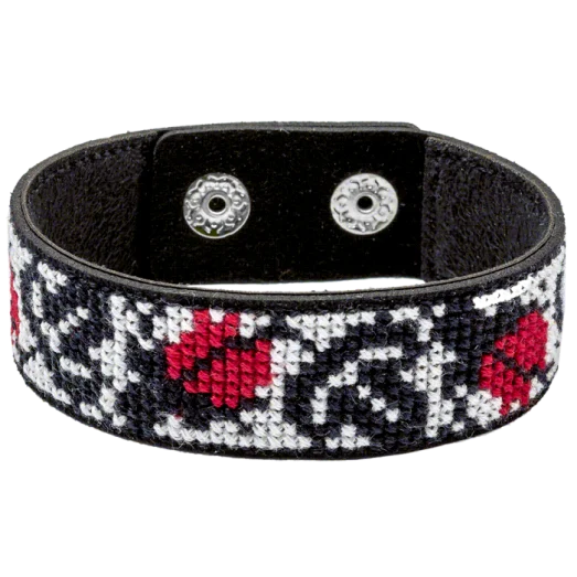 FLHL-034 Набор для вышивания нитками на искусственной коже. Волшебная Страна