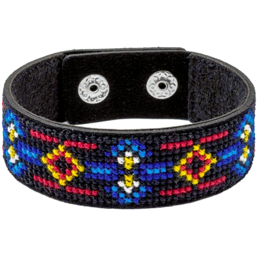 FLHL-038 Набор для вышивания нитками на искусственной коже. Волшебная Страна