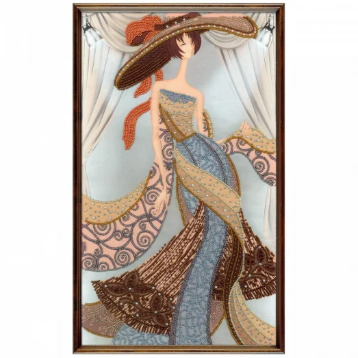 ДК2106 Подиум. Стиль. Набор для вышивки бисером Нова Слобода