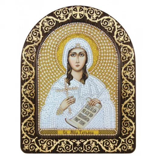 СН5024-У Св. Мц. Татьяна (Татиана) Римская. Набор для вышивки бисером Нова Слобода