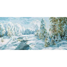 М-366 Зимний иней. Набор для вышивки крестиком Чаривна Мить