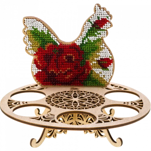 FLK-164 Набор для вышивания бисером по дереву Волшебная Страна