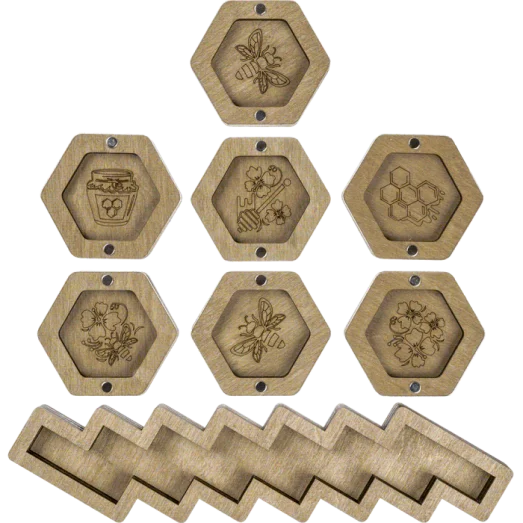 FLZB-109 Набор мини органайзеров. Волшебная Страна