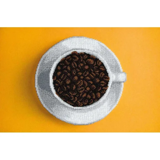 М-99002 Кофейная Чашка. Набор для вышивки бисером ТМ Miniart Crafts