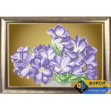 ФР-НБч4-011-1 Сирень. Схема для вышивки бисером ТМ Фурор рукоделия