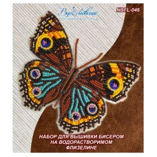 NBFL-046 Набор бабочка Прецис Лавиния на водорастворимом флизелине ТМ Вдохновение