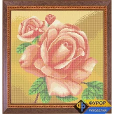 ФР-НБп29-001 Роза. Схема для вышивки бисером ТМ Фурор Рукоделия