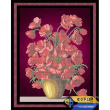 ФР-НБч3-030-2 Маки. Схема для вышивки бисером ТМ Фурор рукоделия