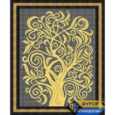ФР-НБп3-065-1 Золотое дерево. Схема для вышивки бисером ТМ Фурор Рукоделия