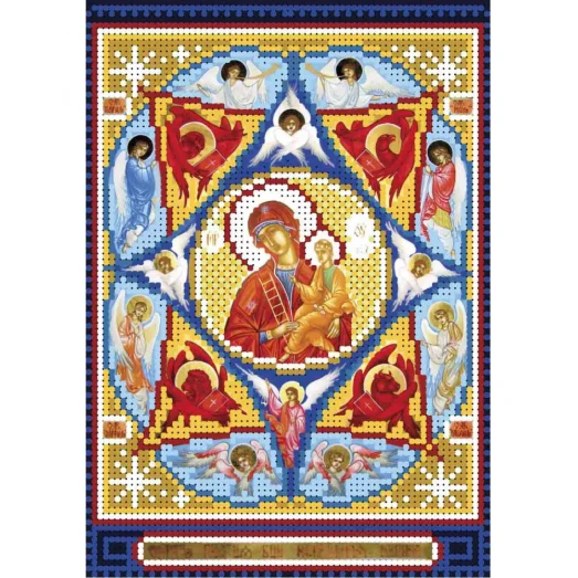 А5-И-128 Неопалимая купина. Схема для вышивки бисером ТМ Acorns