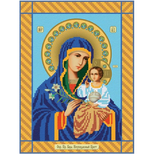 Неувядаемый цвет (41) a. Схема для вышивки бисером СвитАрт