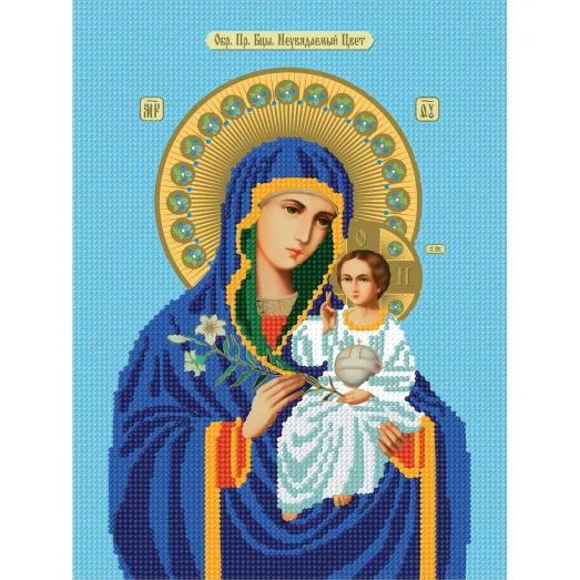 Неувядаемый цвет (41) d. Схема для вышивки бисером СвитАрт