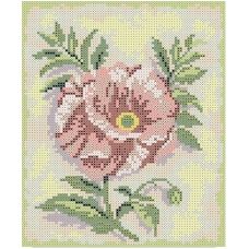 ФПК-4053 Нежность садовых цветов. Восточный мак. Схема для вышивки бисером Феникс