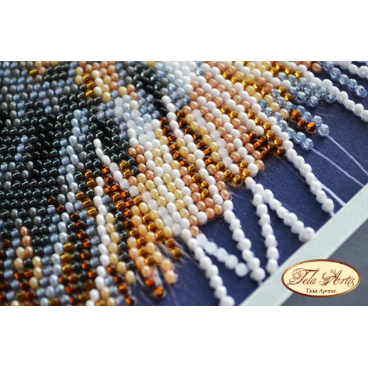 НГ-016 Таинственная неба синева. Набор для вышивки бисером. Тела Артис