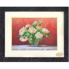 НГ-026 Чайные розы. Набор для вышивки бисером. Тела Артис