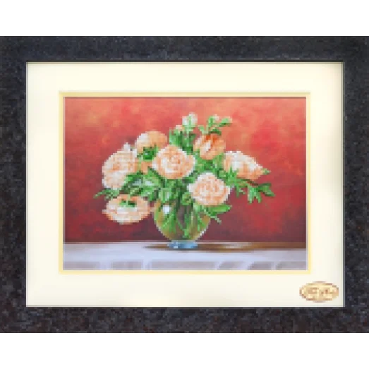 НГ-026 Чайные розы. Набор для вышивки бисером. Тела Артис