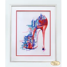 НГ-030 Мегаполис. Набор для вышивки бисером. Тела Артис