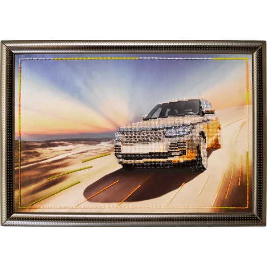 НГ-031 На пути к счастью (Range Rover). Набор для вышивки бисером. Тела Артис