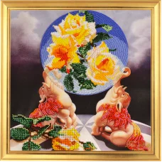 НГ-034 Сфера удачи. Набор для вышивки бисером. Тела Артис